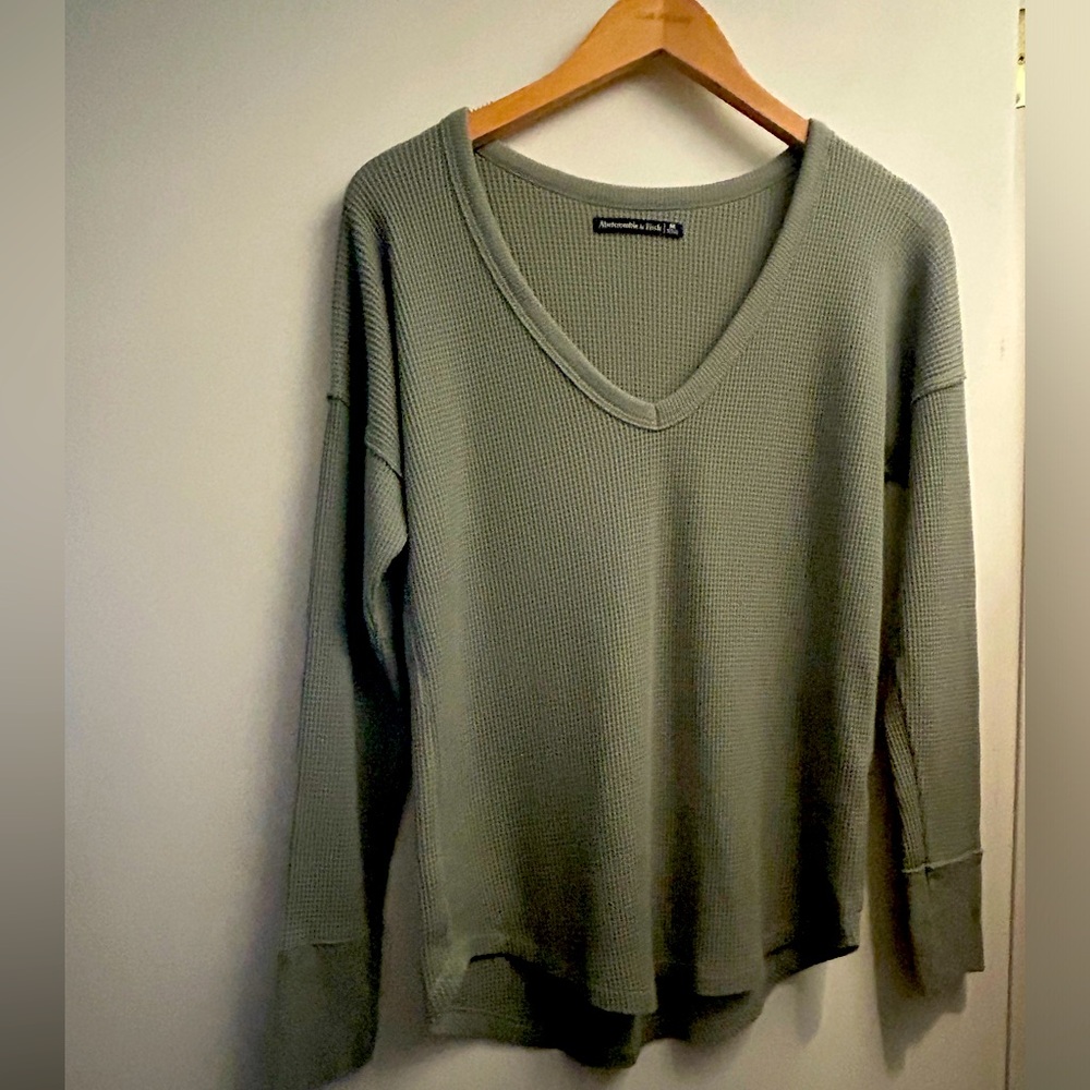 Navy Lulu long sleeve size 10